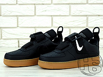 Чоловічі кросівки Nike Air Force 1 Utility Black Gum AO1531-002, фото 6