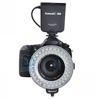 Кільцевий макроспалах/підсвітка Aputure Amaran AHL-C60 для Canon.