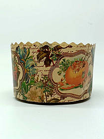 Паперова форма "Вікторіанська" для випічки паски 130Х85 мм 00053130-3