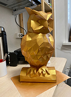 PaperKhan конструктор із картону 3D сова філін птиця Пташка Паперкрафт Papercraft набір для творчості іграшкової