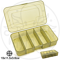 Коробка для снастей пластиковая 19х11.5х3.6см "HGH"