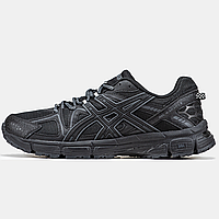 Кроссовки мужские и женские Asics Gel Kahana 8 Black / Асикс гель кахана 8 черные