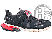 Мужские кроссовки Balenciaga Track Black Grey Red