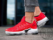 Чоловічі кросівки Nike Air VaporMax Plus Red/Black/White Overbranding Bright Crimson 924453-602, фото 3