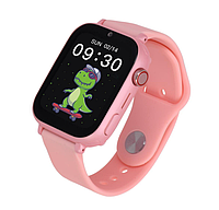 Смарт часы для детей Garett Kids N!ce Pro 4G Pink с камерой Голосовые звонки sim