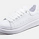 Жіночі Кросівки Alexander McQueen White 37-38-39-40, фото 8