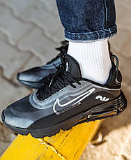 Чоловічі кросівки Nike Air Max 2090 Black Wolf Grey BV9977-001, фото 4