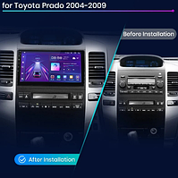 Junsun 4G Android магнітолу для Toyota Land Cruiser Prado 3 J120 Lexus gx470 2004 — 2009