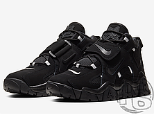 Чоловічі кросівки Nike Air Barrage Mid Triple Black AT7847-002, фото 4