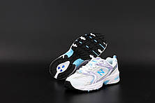 Жіночі кросівки New Balance 530 White Blue Purple WR530SJ, фото 3