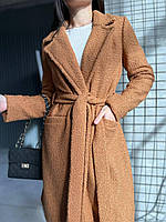 Жіноче Стильне пальто з букле