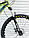 Велосипед алюмінієвий гірський TopRider-680 26" хакі + крила в подарунок, фото 7