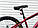 Велосипед алюмінієвий гірський TopRider-680 26" червоний + крила в подарунок, фото 3