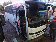 Виробництво та заміна лобового скла триплекс на автобусі Ataman A096 у Нікополі (Україна). 13