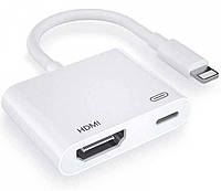 Адаптер Apple Lightning - &gt, HDMI Adapter Переходник с айфона-ТВ iphone