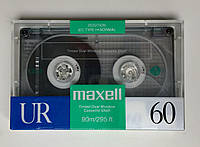 Аудиокассета Maxell UR 60 1988
