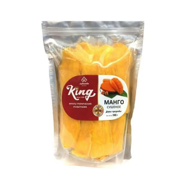 Манго сушене без цукру 500г King