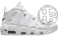 Чоловічі кросівки Nike Air More Uptempo 96 White Silver DH8011-100