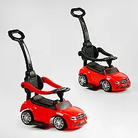 Машина-Толокар з ручкою  музичне кермо,знімний захисний бампер