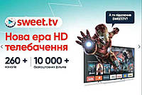 Акция Стартовый пакет L Sweet Tv Свит Тв на 90 дней iptv телевизор 4G