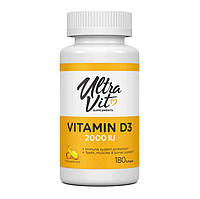 Витамин Д (холекальциферол) VP Lab Vitamin D3 2000 IU 180 гелевых капсул