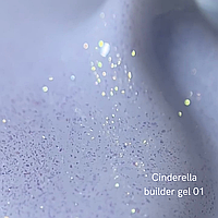 NOTD Cinderella builder gel 01 молочный строительный гель с жемчужным переливом