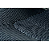 Офісне крісло Briz grey сітчасте сіре з підголовником, фото 5