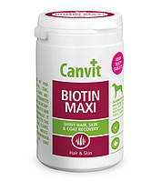 Витамины и минералы Canvit Biotin MAXI здоровья кожи и блеск шерсти 230 г