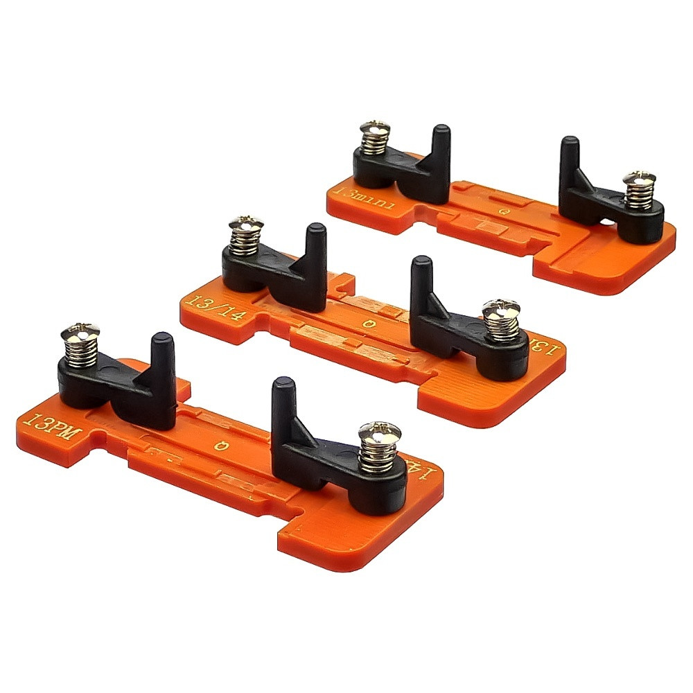 TU TU Комплект держателей QianLi Macaron Fixing Board (13-14), для точечной сварки аккумуляторов iPhone 13-14 Pro Max