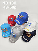 Бейсболки з сіткою для дітей оптом, р.48-50
