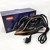 Якісна парова праска, Домашня електрична праска, Парові праски для одягу горизонтальні SA-47, фото 10