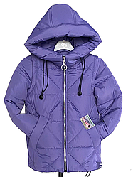 Легка дитяча куртка жилет для дівчинки розміри 122-152