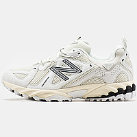 Кроссовки женские и мужские New Balance 610 v1 White Black / Нью Баланс 610 белые с черным