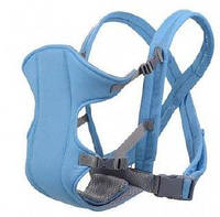 Рюкзак кенгуру для новорожденных Baby Carriers до 12 кг голубой