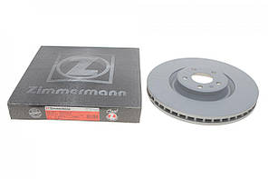 Гальмівний диск передній Audi A6/A8 11-18 (356х34) з покриттям вентильований (ZIMMERMANN 100.3357.20)