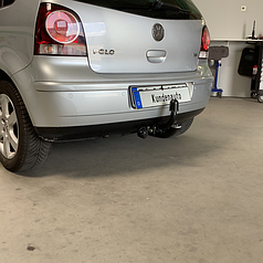Фаркоп Volkswagen Polo 9N 2002-2009 (Фольксваген Поло) польський на болтах