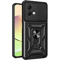 PC + TPU чохол Camshield Armor для Motorola G84 / чорний