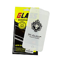 TU  TU Защитное стекло для Apple iPhone 7 Plus/ 8 Plus Full Glue Lion (0.3 мм, 2.5D, белое)