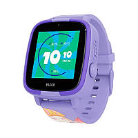 Детский телефон-часы с GPS трекером Elari FixiTime Fun 1.44 Lilac (ELFITF-LIL) KN, код: 8381806