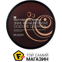 Патчи Mizon Гидрогелевые патчи Snail Repair Intensive Gold Eye Gel Patch, 60 шт (8809587521807)