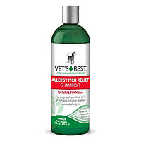Шампуни Vet's Best Allergy Itch Relief Shampoo Шампунь для собак с чувствительной кожей 470 мл.