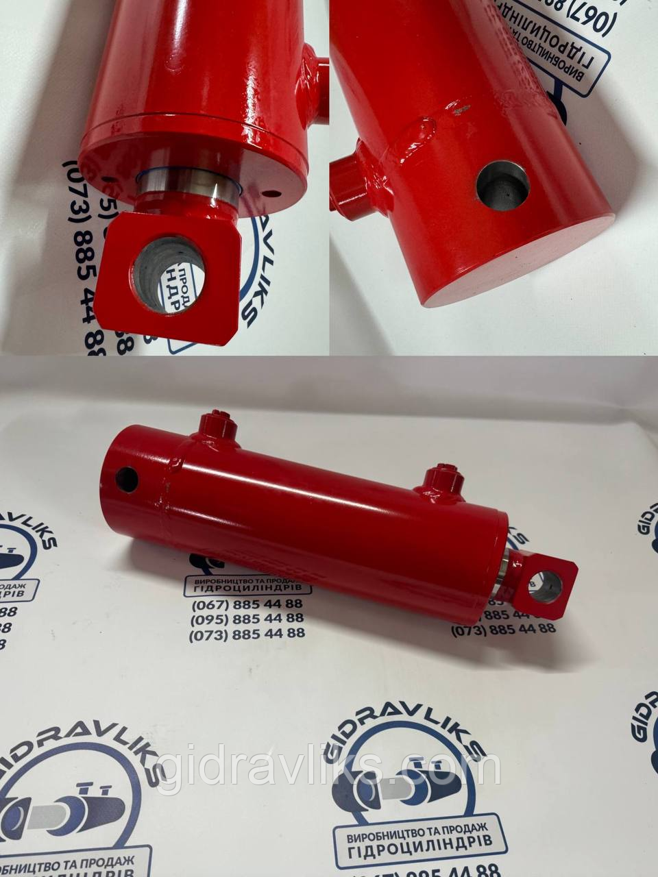 Гідроциліндр Дисковой борони БДМТ ДМТ "Деметра" ГЦ 110х56х200-435 Мс110/56х200-3(4).22, фото 1