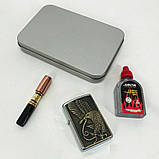 Подарунок запальничка хлопцеві., Подарункові запальнички, Запальничка в подарунок UQ-97, фото 5