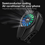 Комплект охолодження телефона MEMO: теплопровідна магнітна пластина VC01 + кулер Пельтьє DL06 для смартфона напальчники FS02, фото 4