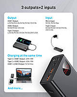 Портативна батарея Baseus 20000 mAh 65W, фото 4