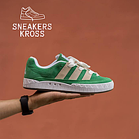 Мужские кроссовки Adidas Adimatic x Human Made Green, Кроссовки Адидас Адиматик, Adidas Neighborhood