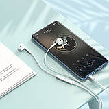 TU TU Наушники вкладыши Hoco M109 Jack 3.5 white, фото 2