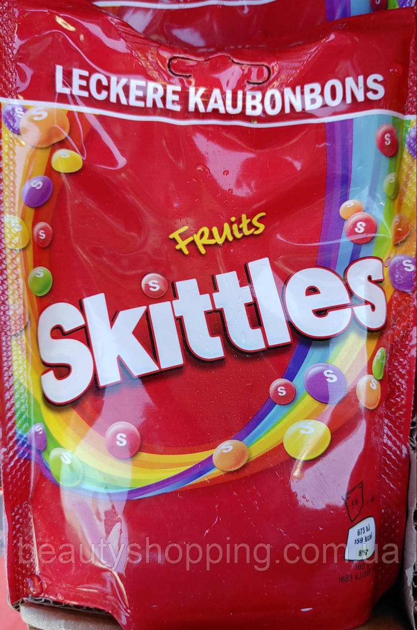 Драже Скітлс Skittles Fruits фруктовій мікс 160 г