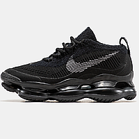 Кроссовки мужские и женские Nike Air Max Scorpion FK Black / Найк Скорпион черные 42