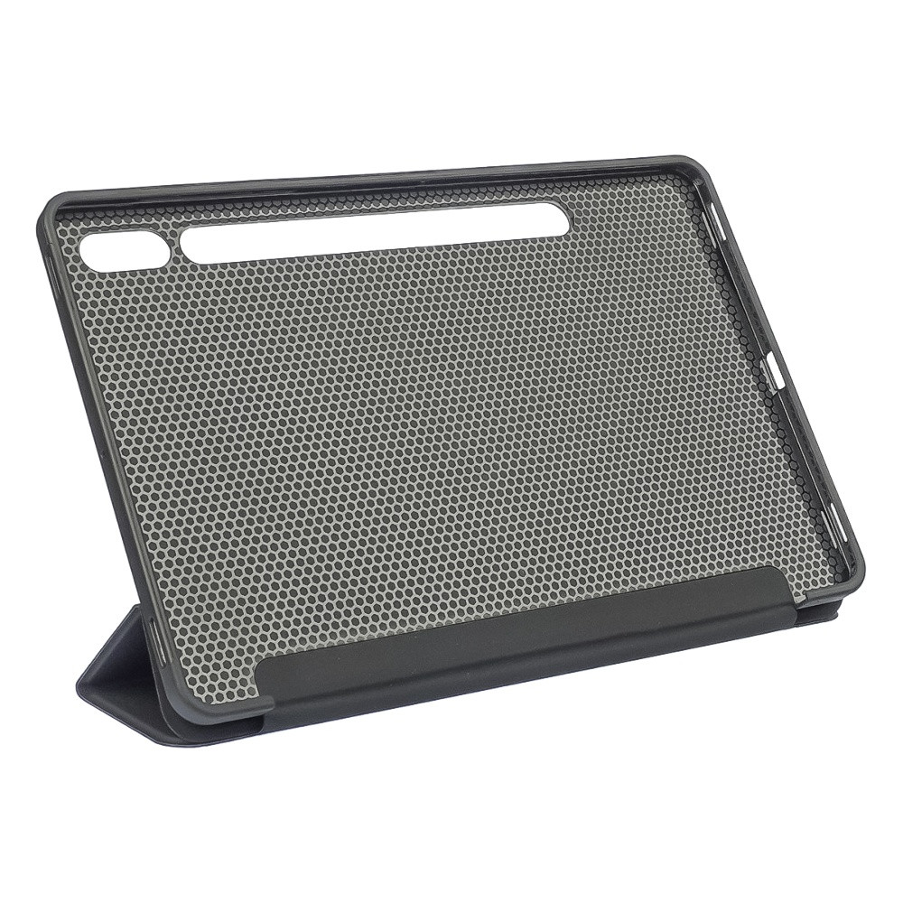 TU TU Чехол-книжка Honeycomb Case для Samsung Tab S7 Lite/ S8 Lite цвет 09 черный